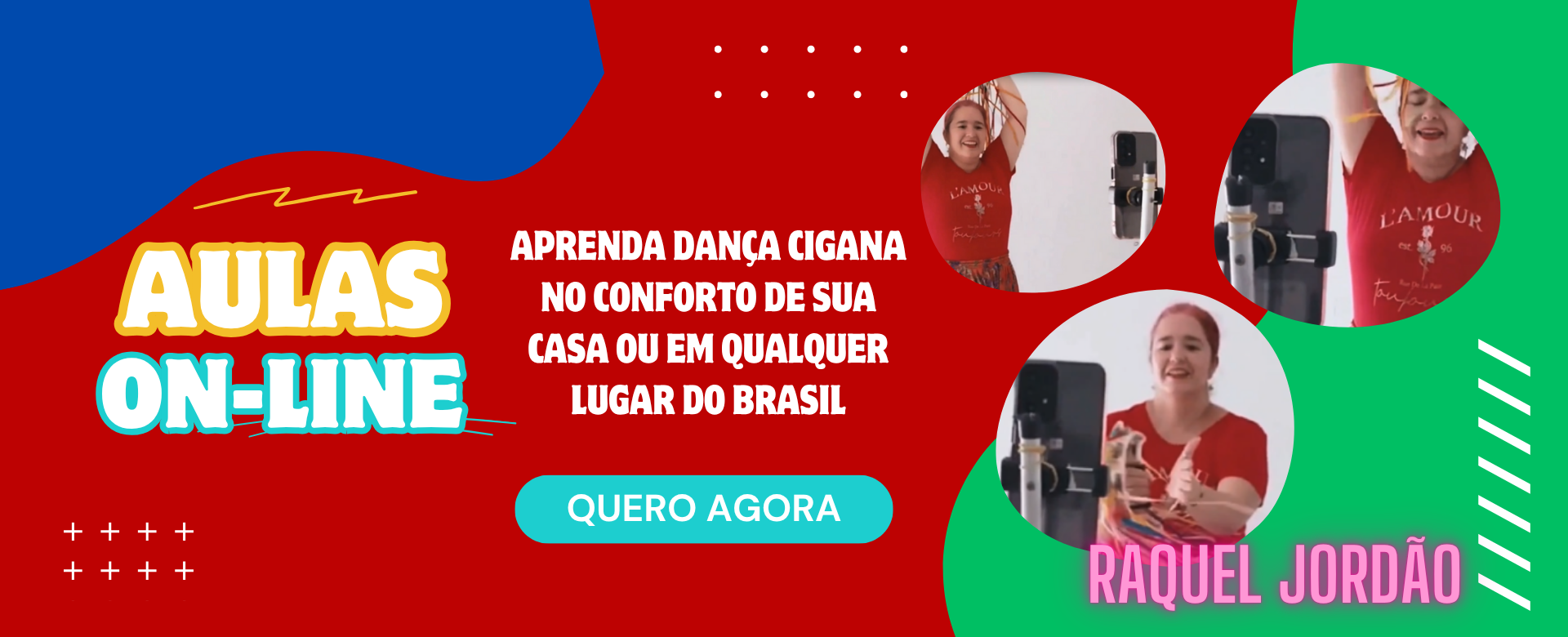 Aulas on-line Dança Cigana